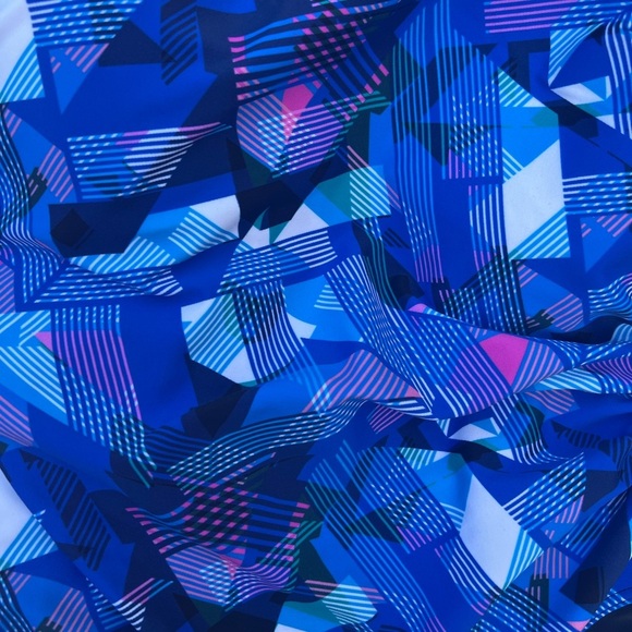 ‼️SALE ‼️ NWT Sunmarin Gorgeous swimsuit in Multi-Color Blue C Cup / Size 16 - Picture 9 of 9